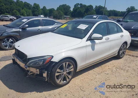 2016 Mercedes-Benz C 300 Luxury/Sport from USA, damaged, VIN 55SWF4JB8GU169323